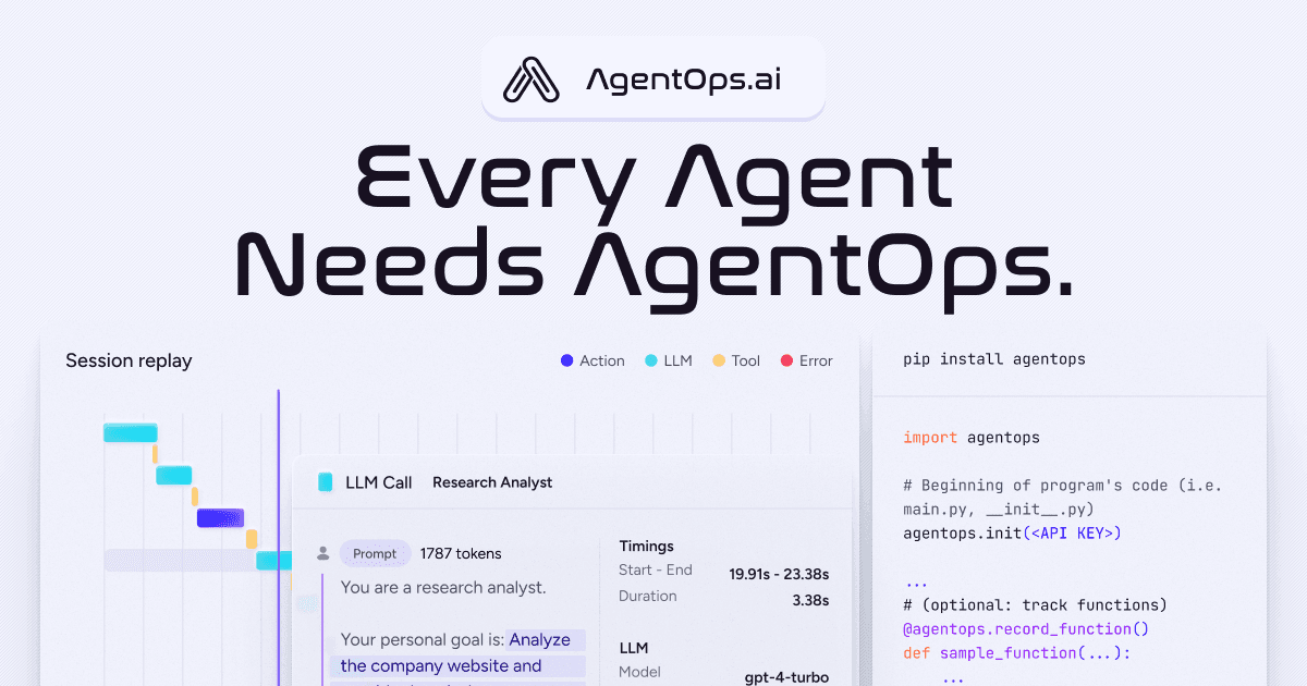 AgentOps product preview