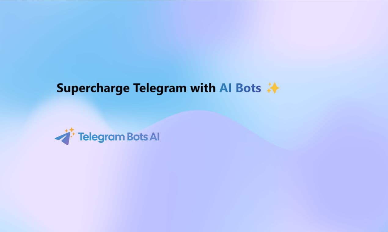 Telegram Bots AI product preview