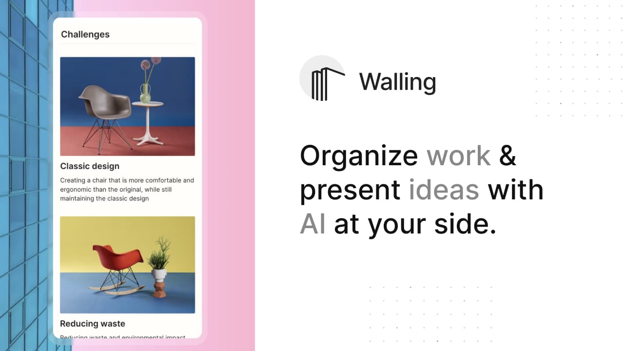 Walling product preview