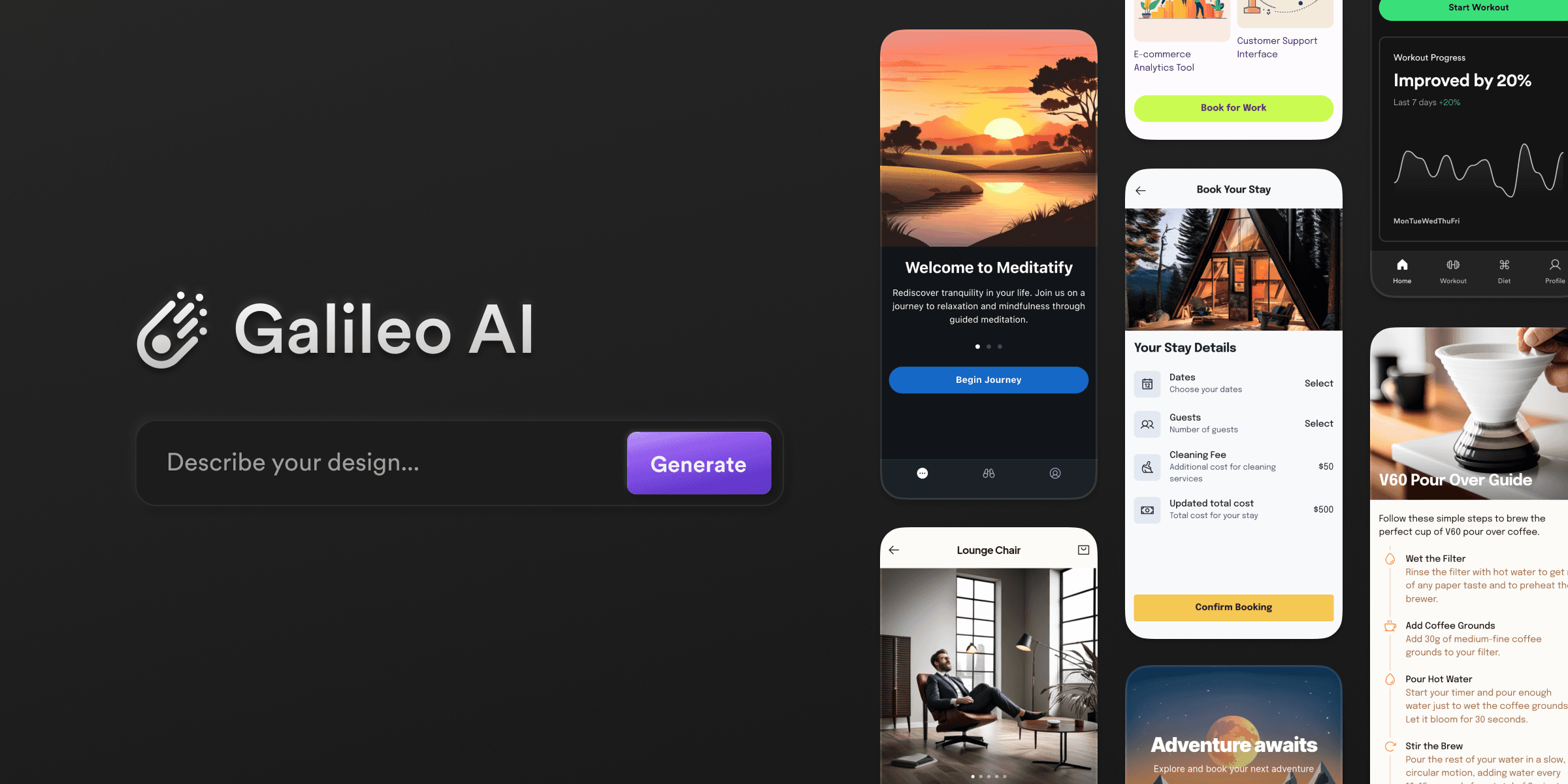 Galileo AI product preview
