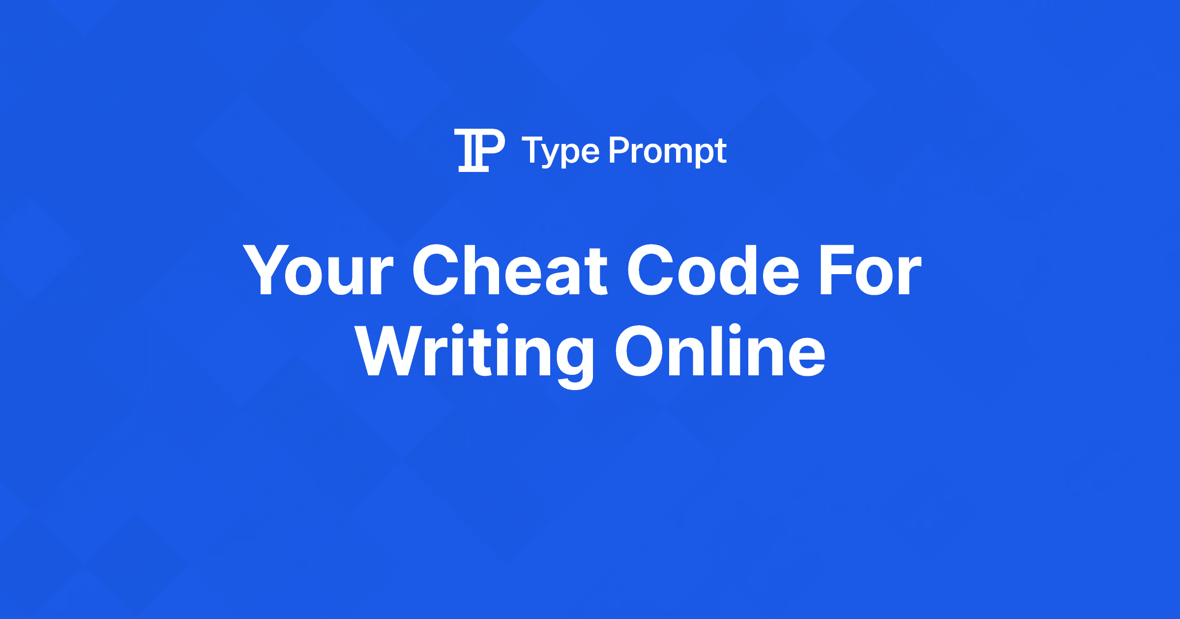 Type Prompt product preview