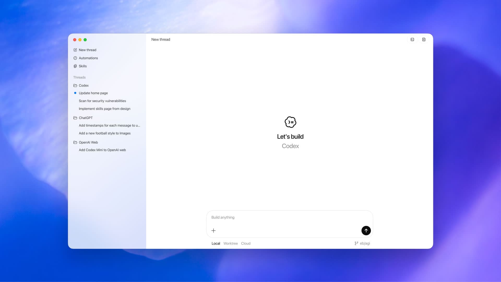 Codex App product preview