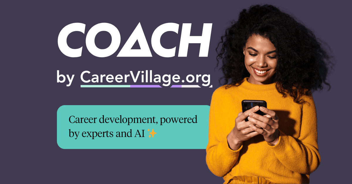 COACH by CareerVillage product preview