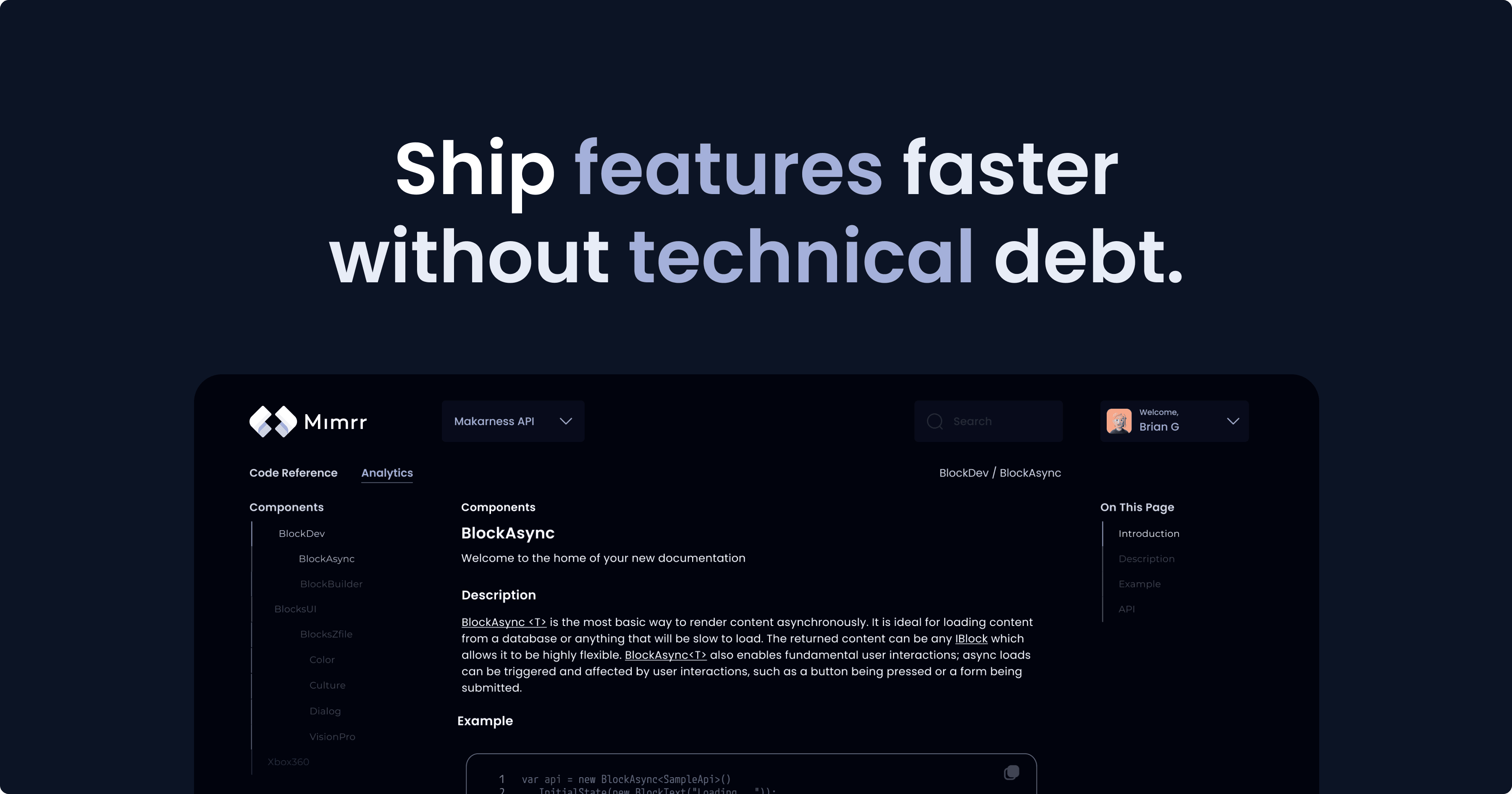 Mimrr product preview