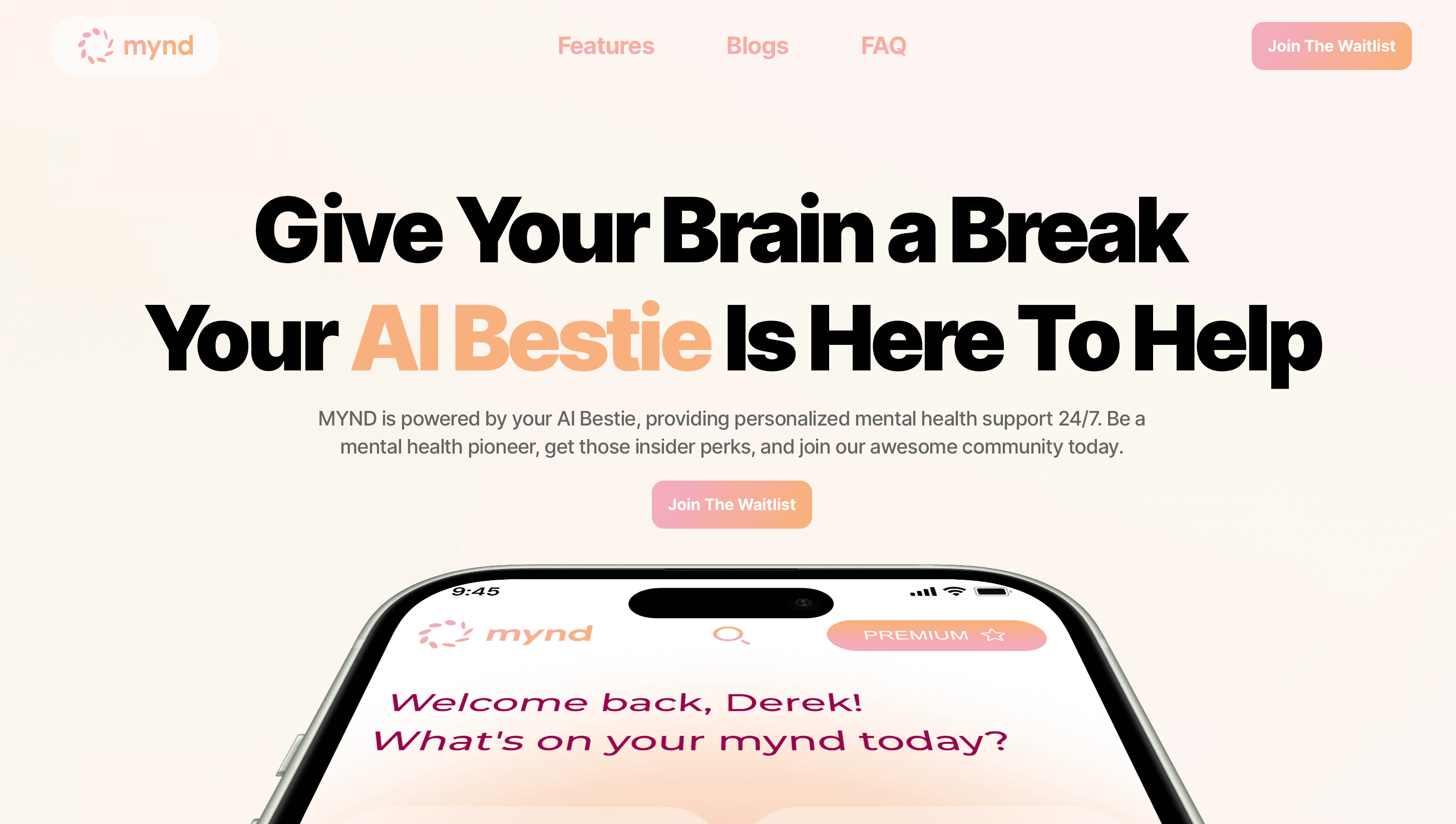 MYND product preview