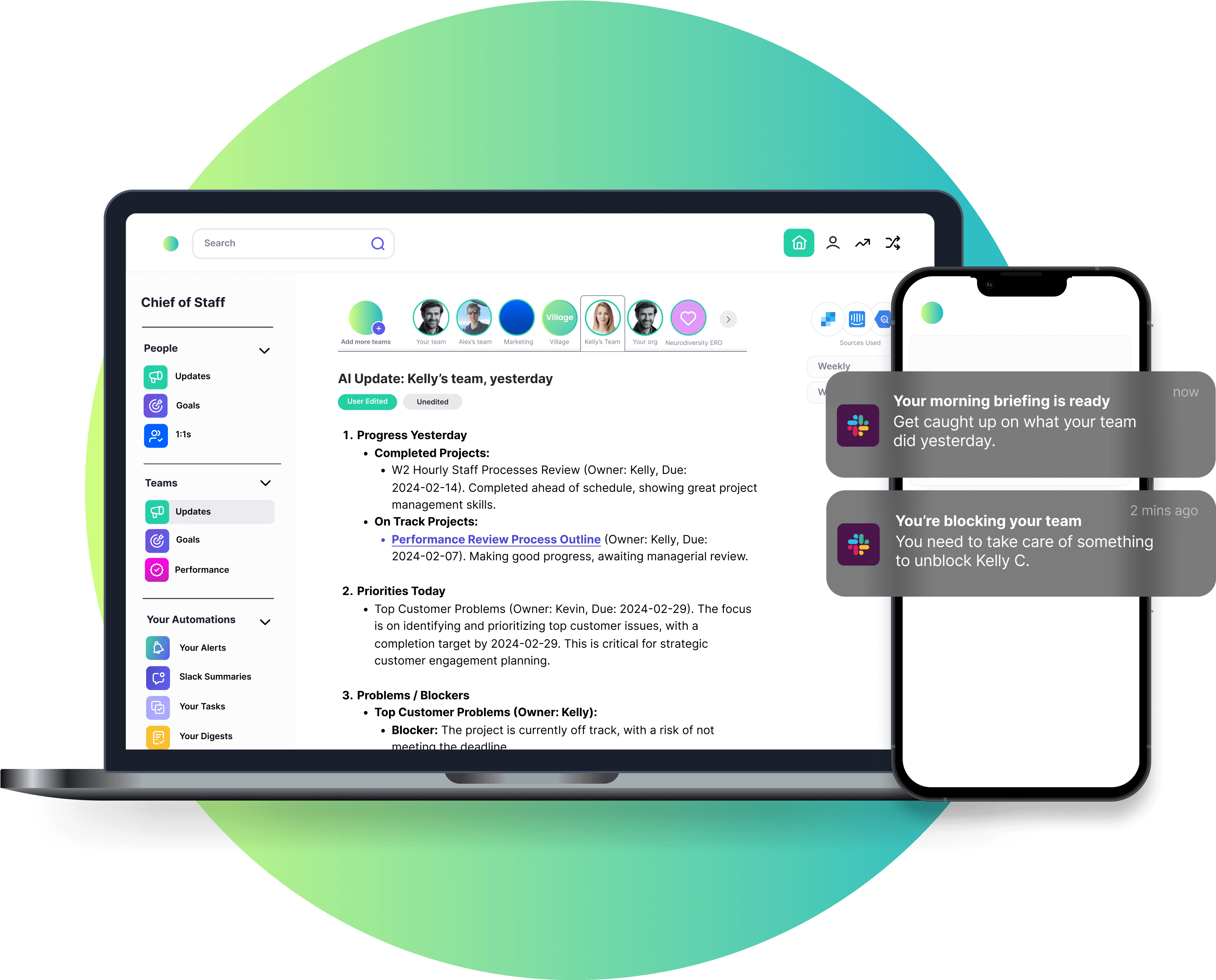 Village Labs product preview