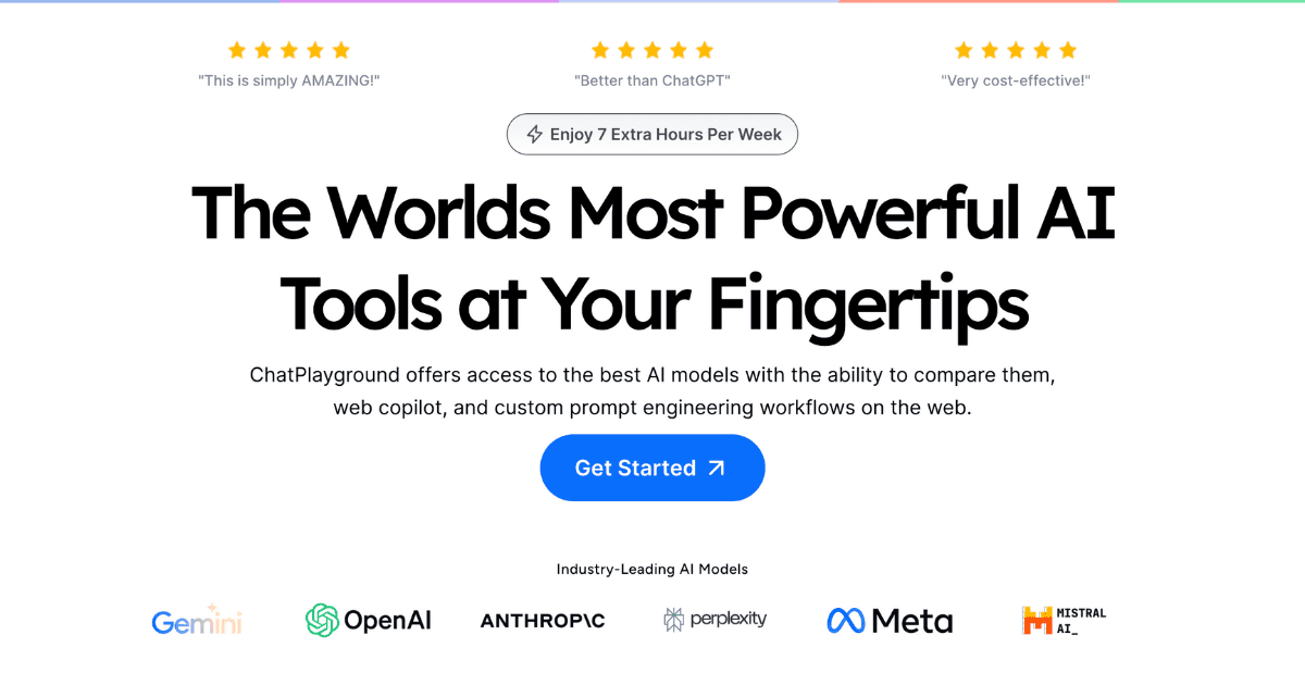 ChatPlayground AI product preview