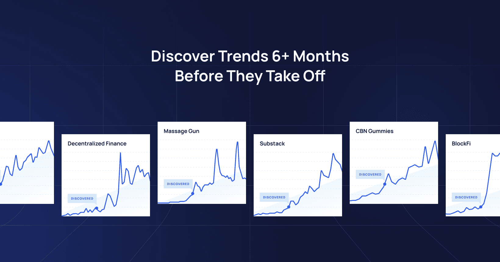 Exploding Topics product preview