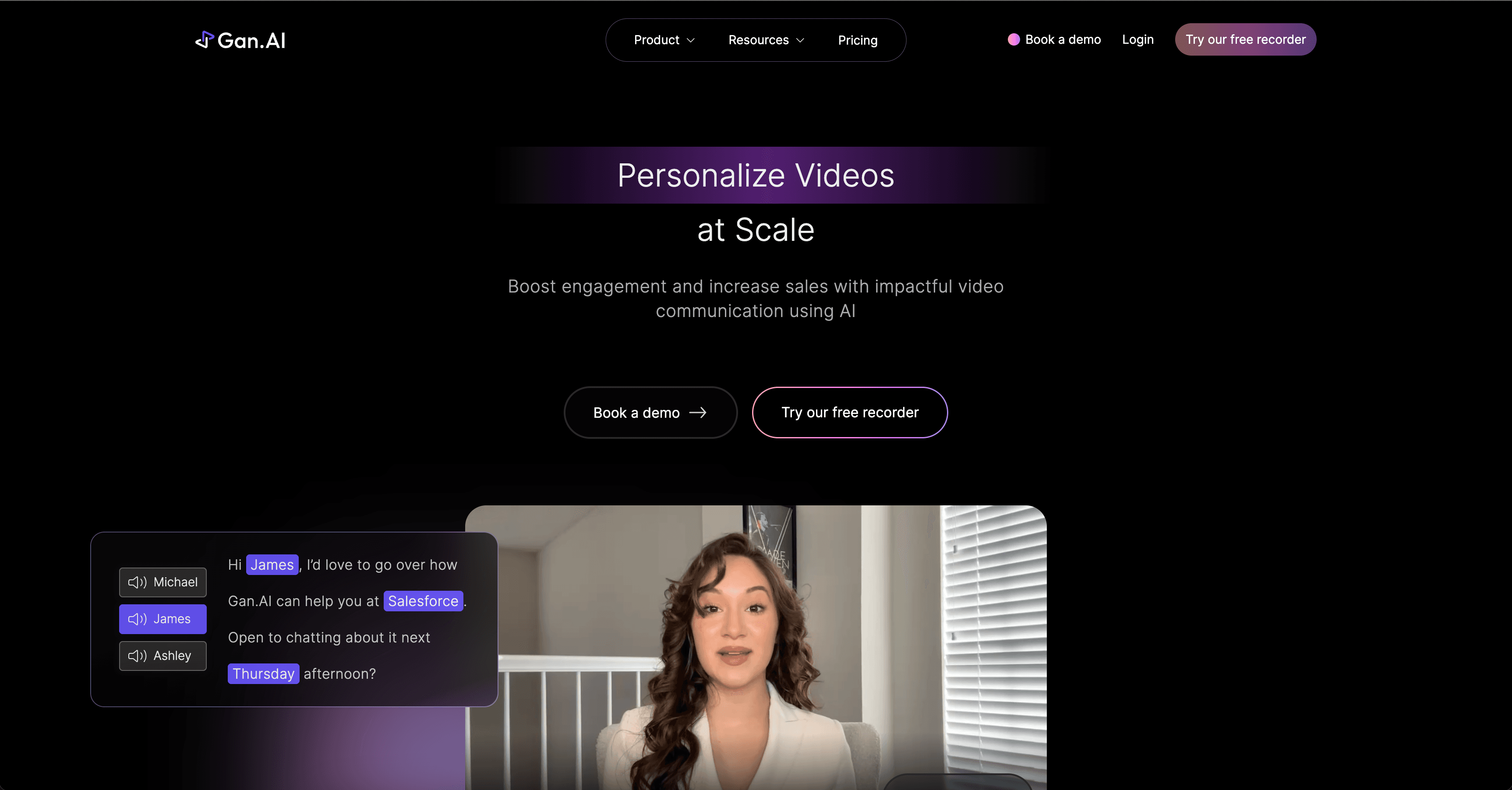 Gan.ai product preview