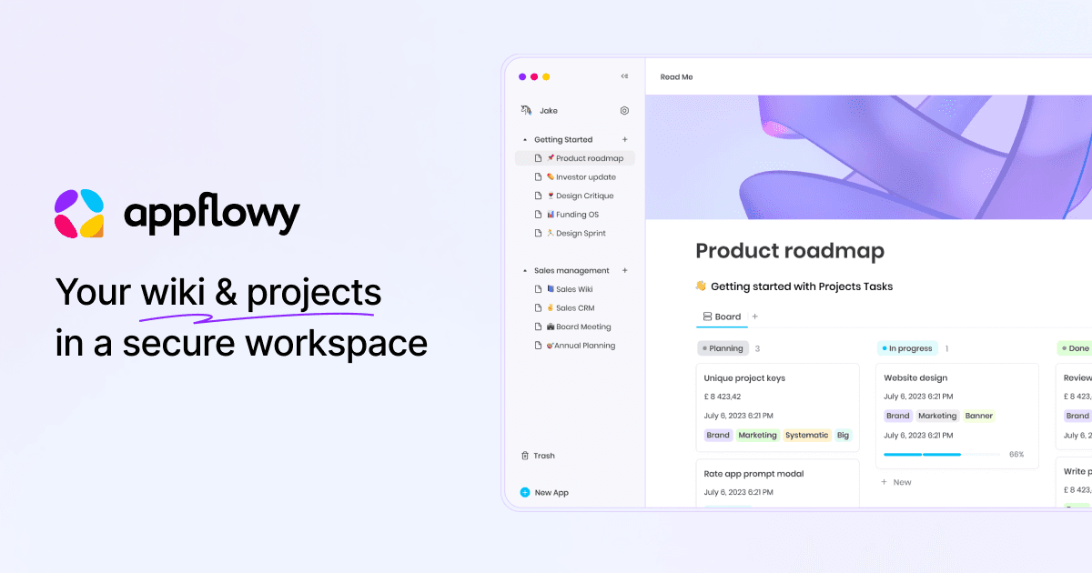 AppFlowy product preview