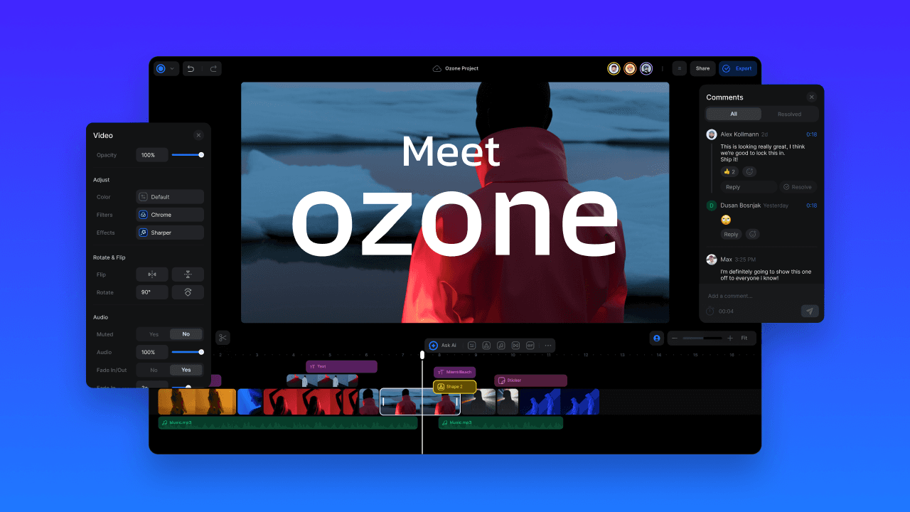 Ozone product preview