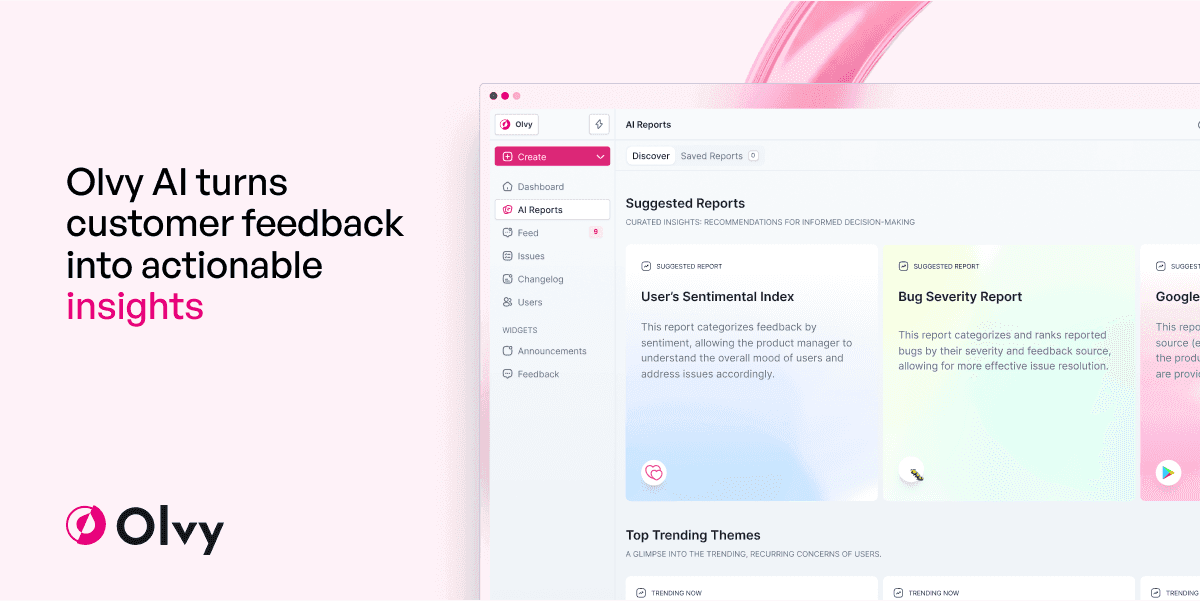 Olvy product preview