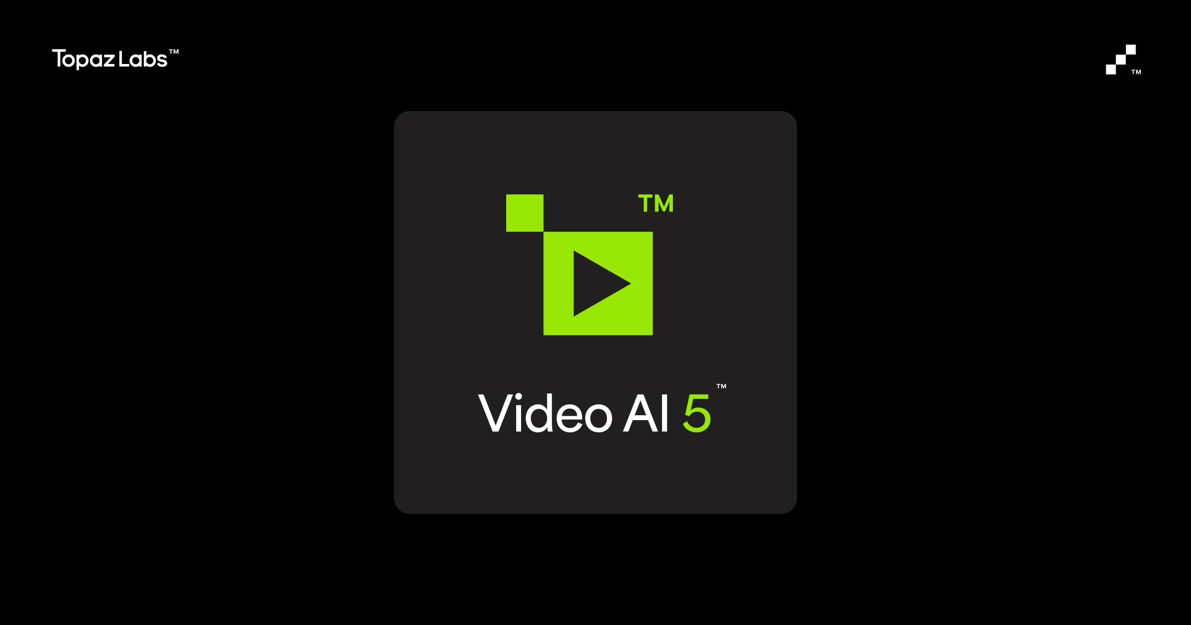 Topaz Labs Video AI 5 product preview