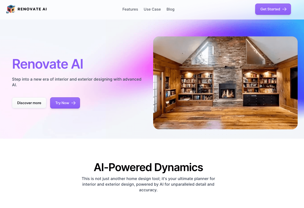Renovate AI product preview