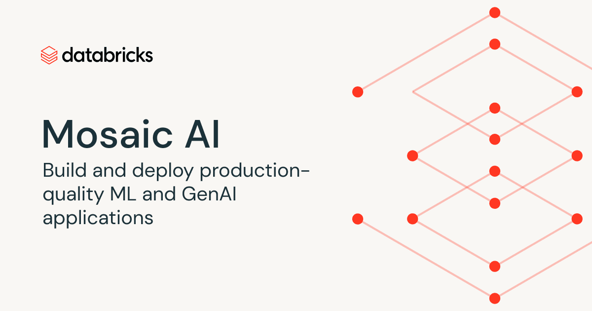 Databricks Mosaic AI product preview