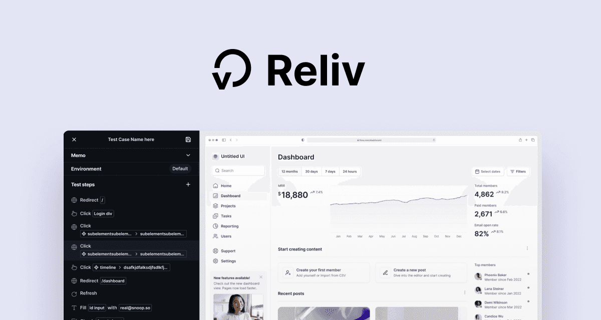 Reliv product preview