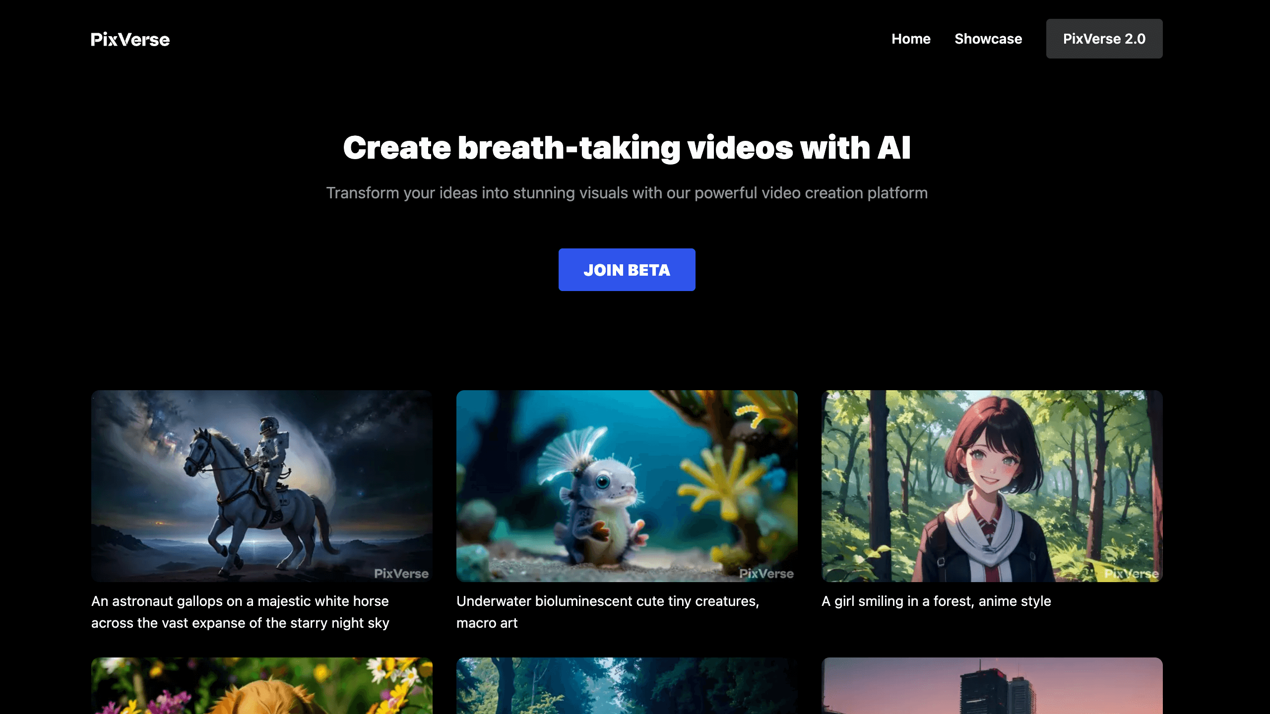 PixVerse product preview