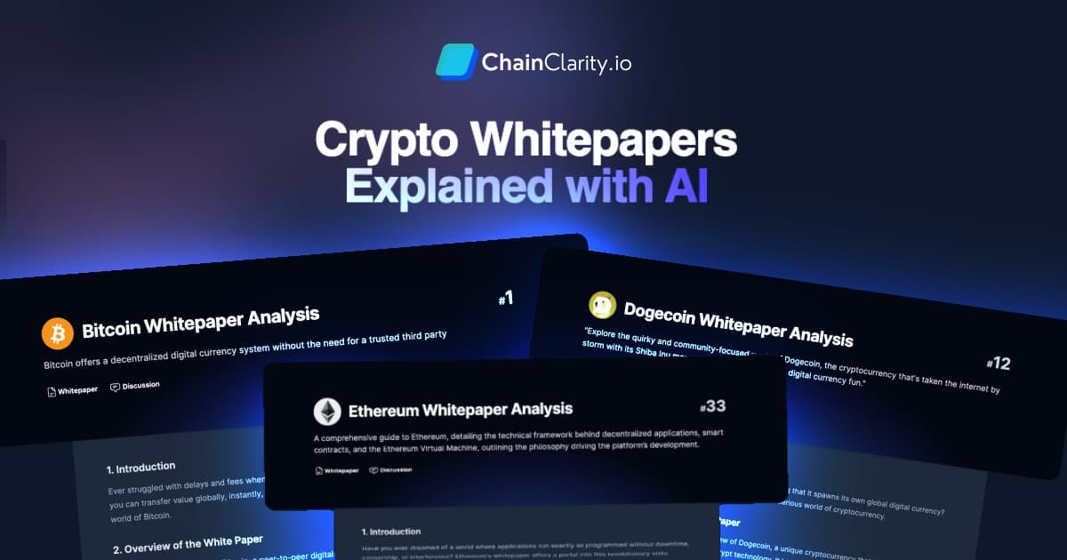 ChainClarity product preview