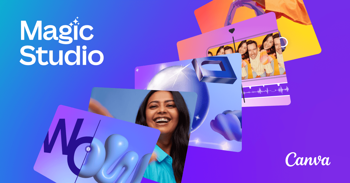 Canva AI (Magic Studio) product preview