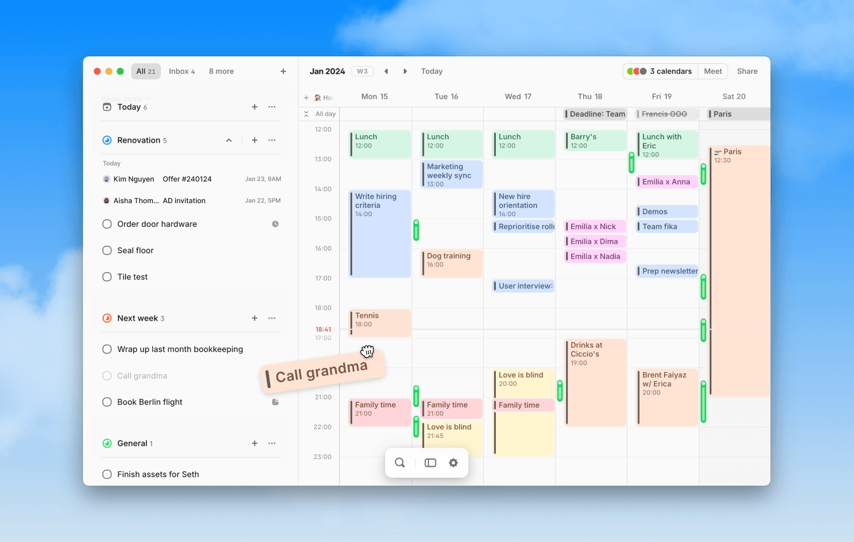 Amie product preview
