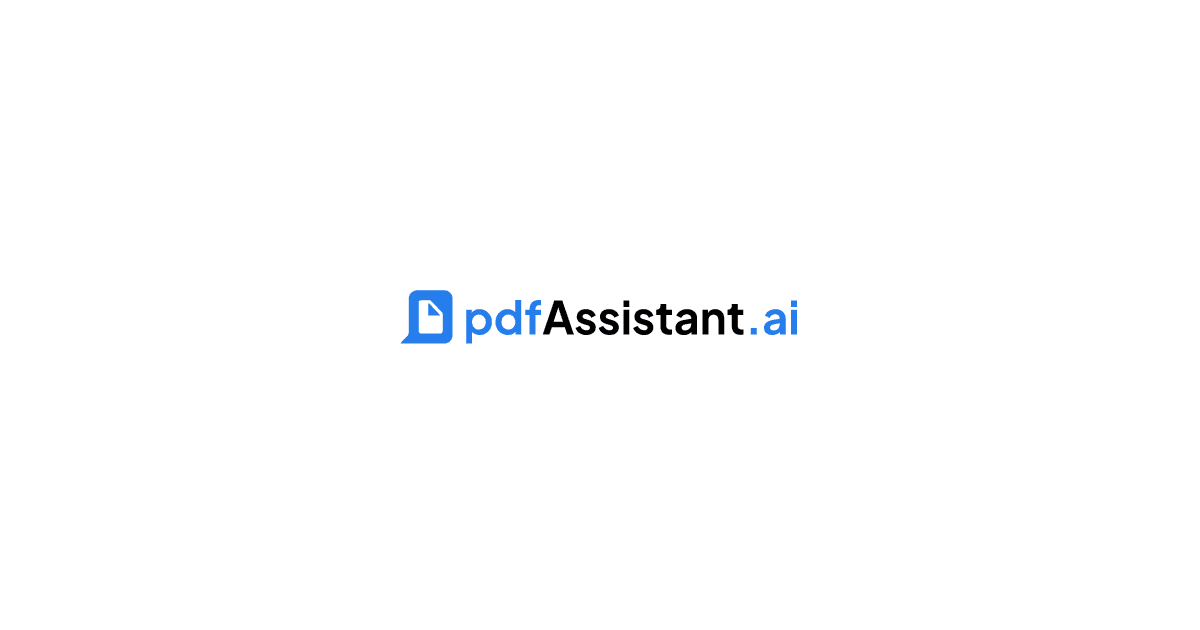 pdfAssistant AI product preview