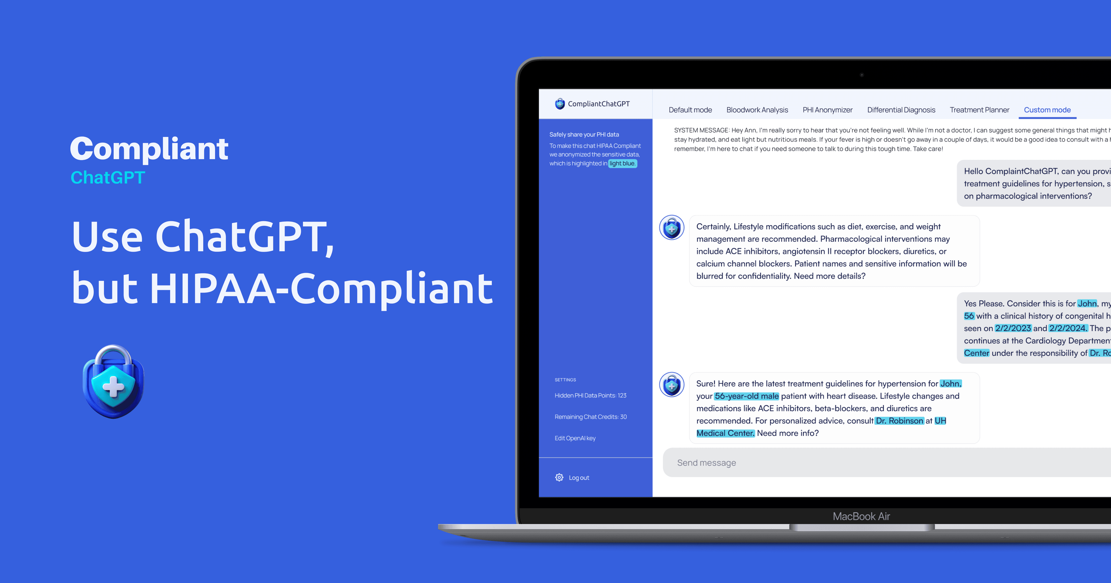 CompliantChatGPT product preview