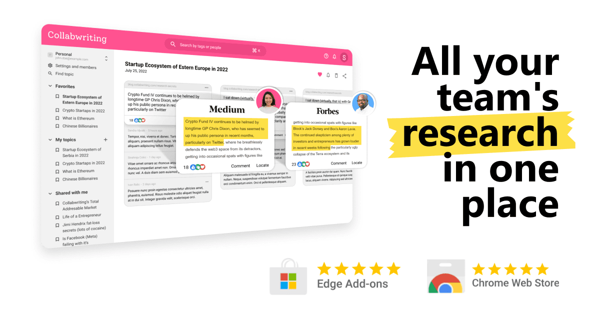 Cluing Research Copilot product preview