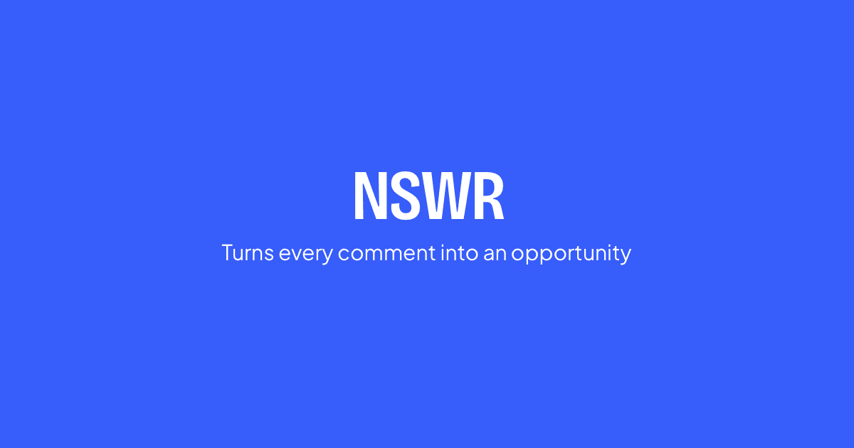 NSWR (now Blabla) product preview