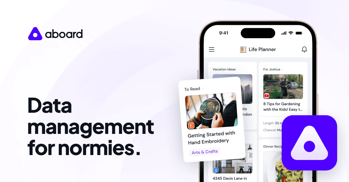 Aboard product preview