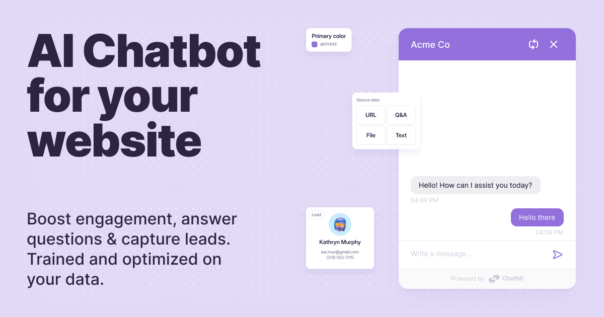 Chatbit product preview