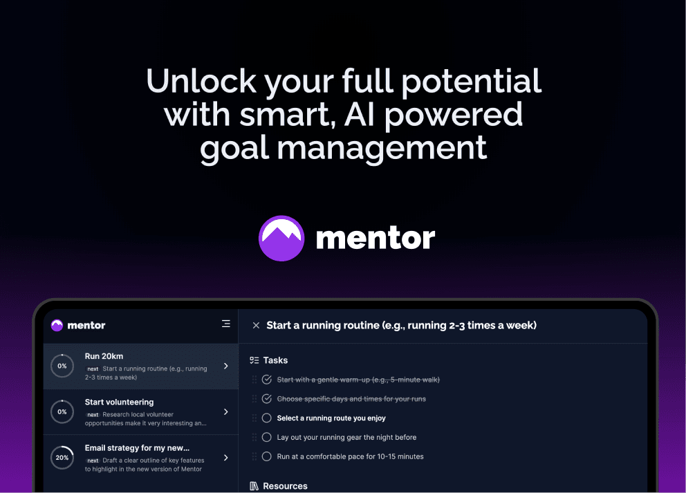 Mentor product preview