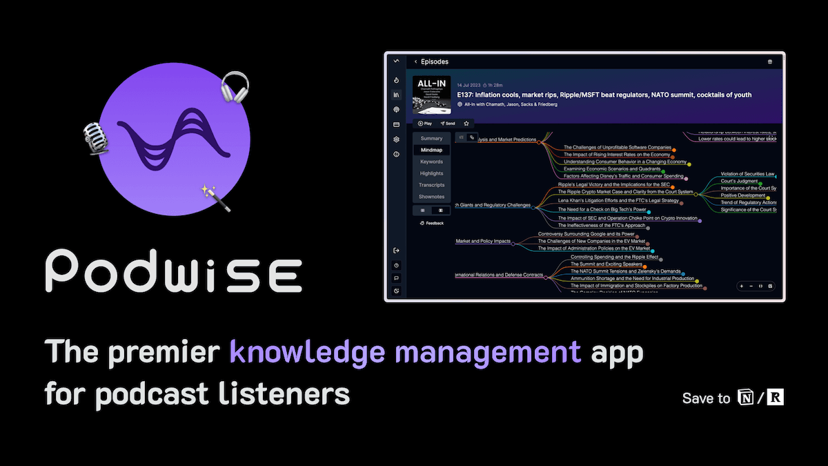 Podwise product preview