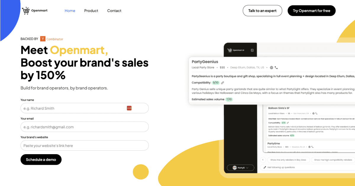 Openmart product preview