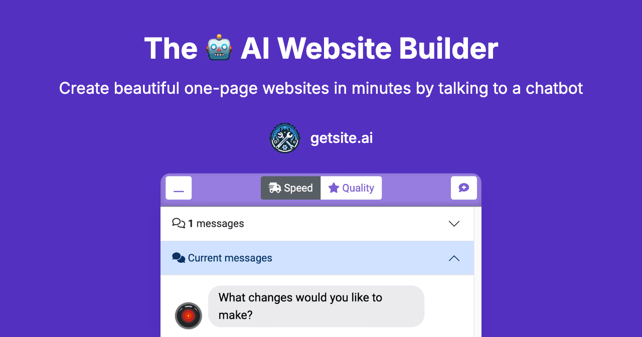 GetSite product preview