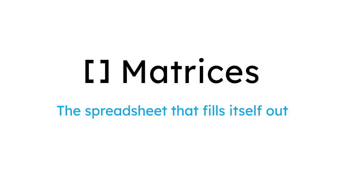 Matrices product preview