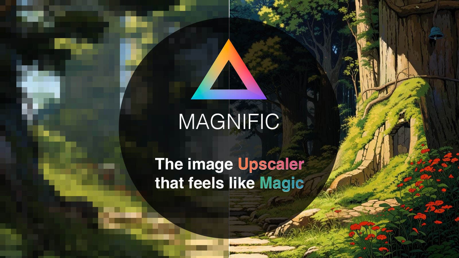 Magnific AI product preview