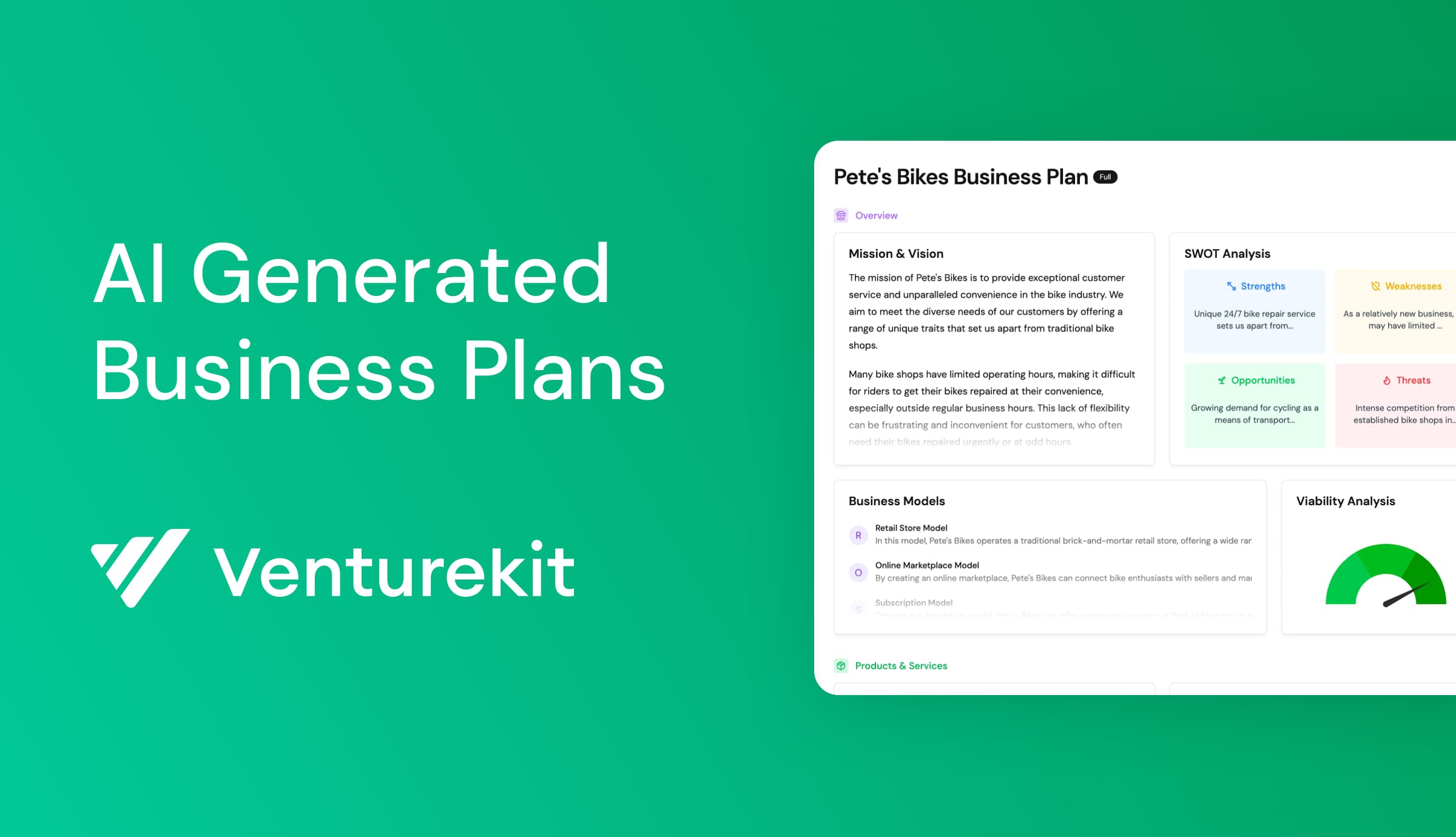 Venturekit product preview