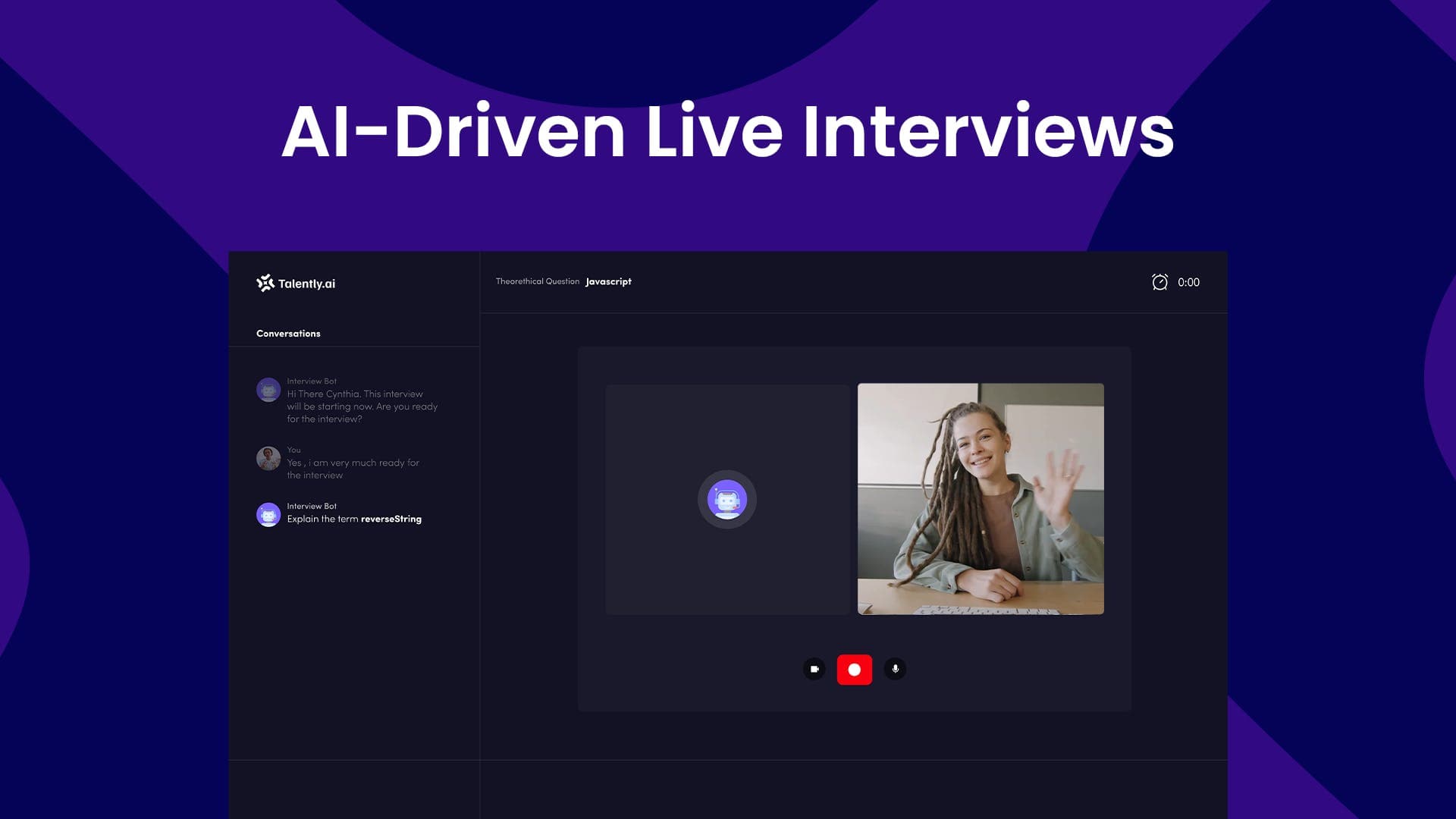 Talently AI product preview