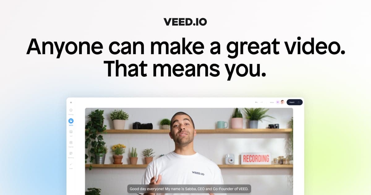 VEED product preview