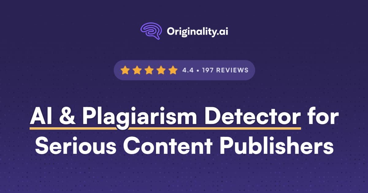 Originality AI product preview