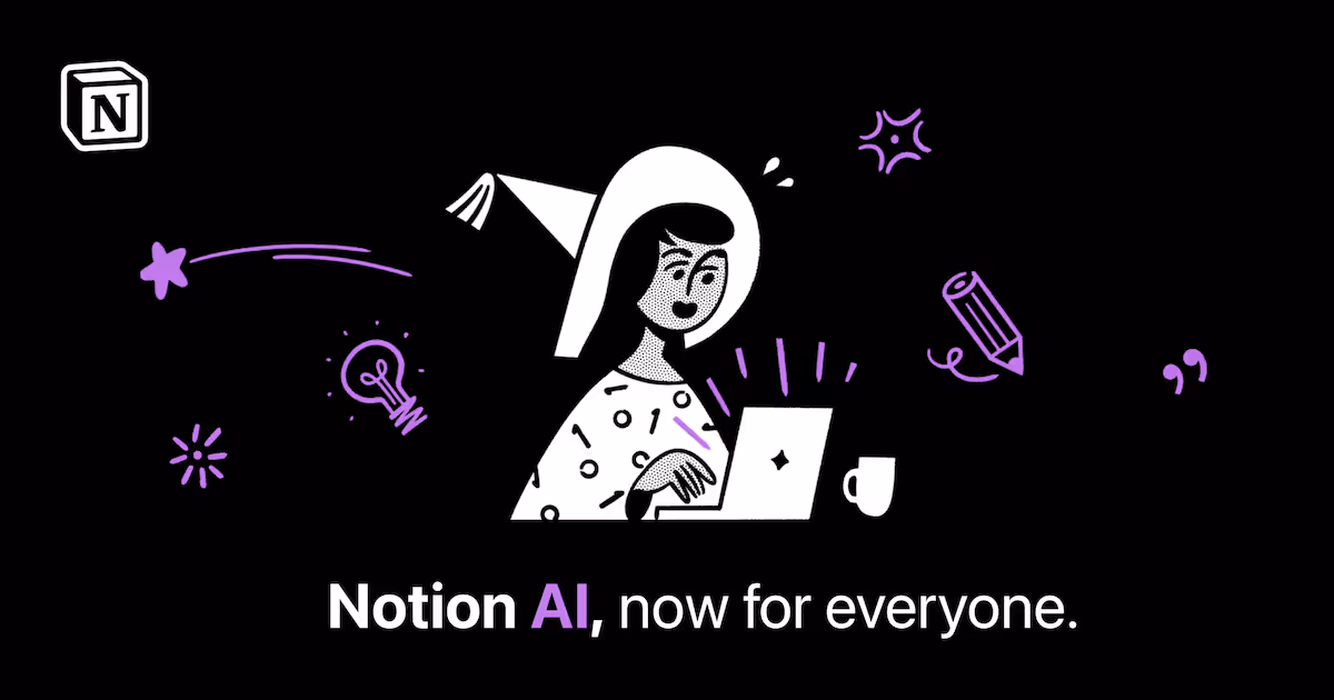 Notion AI product preview