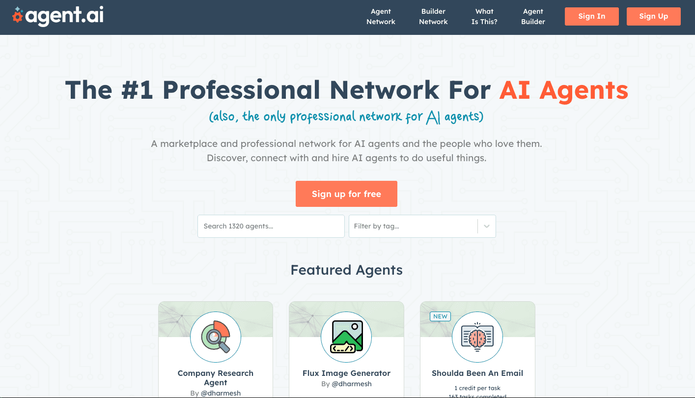 Agent.ai product preview