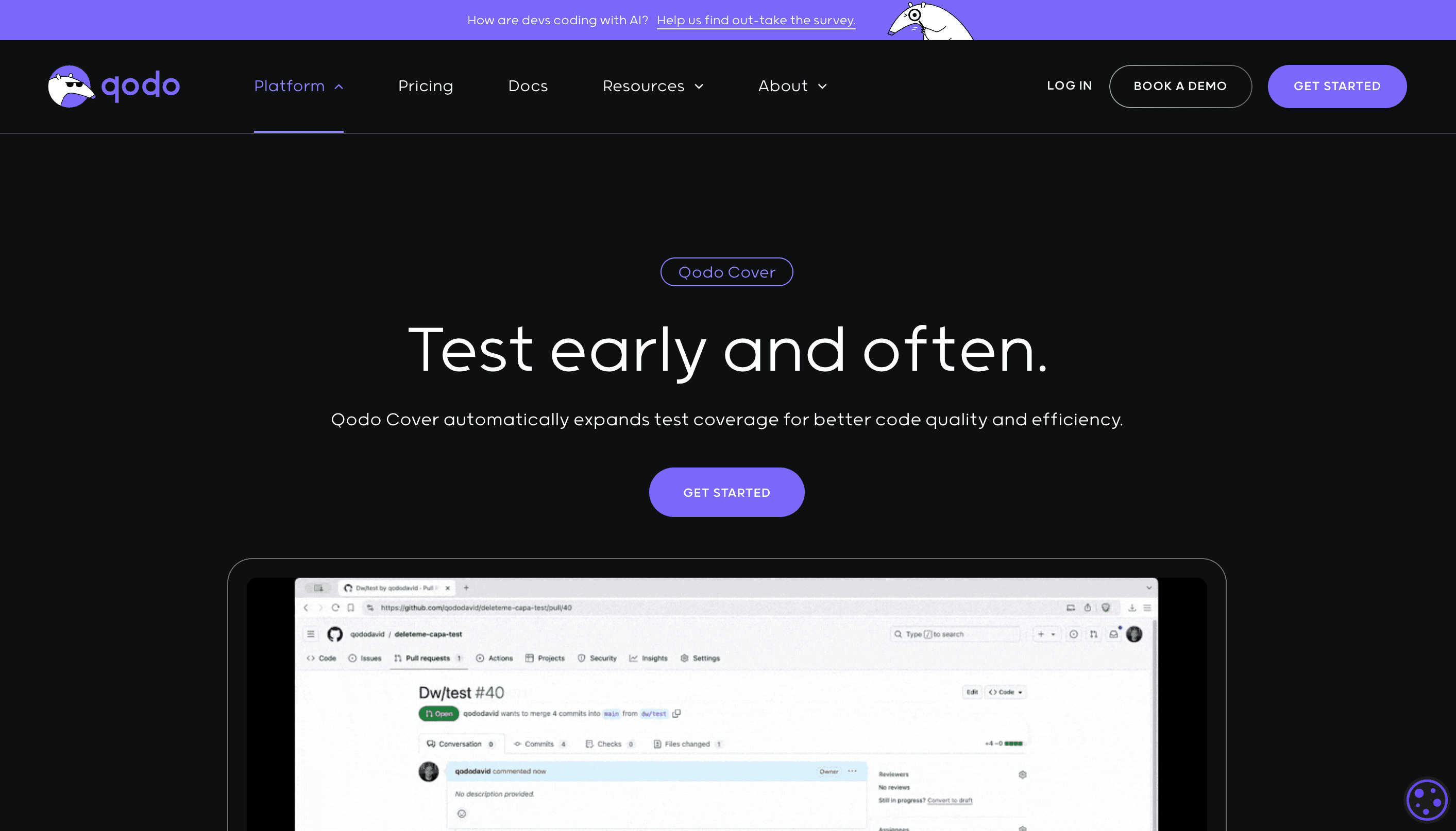 Qodo Cover (formerly Cover-Agent) product preview