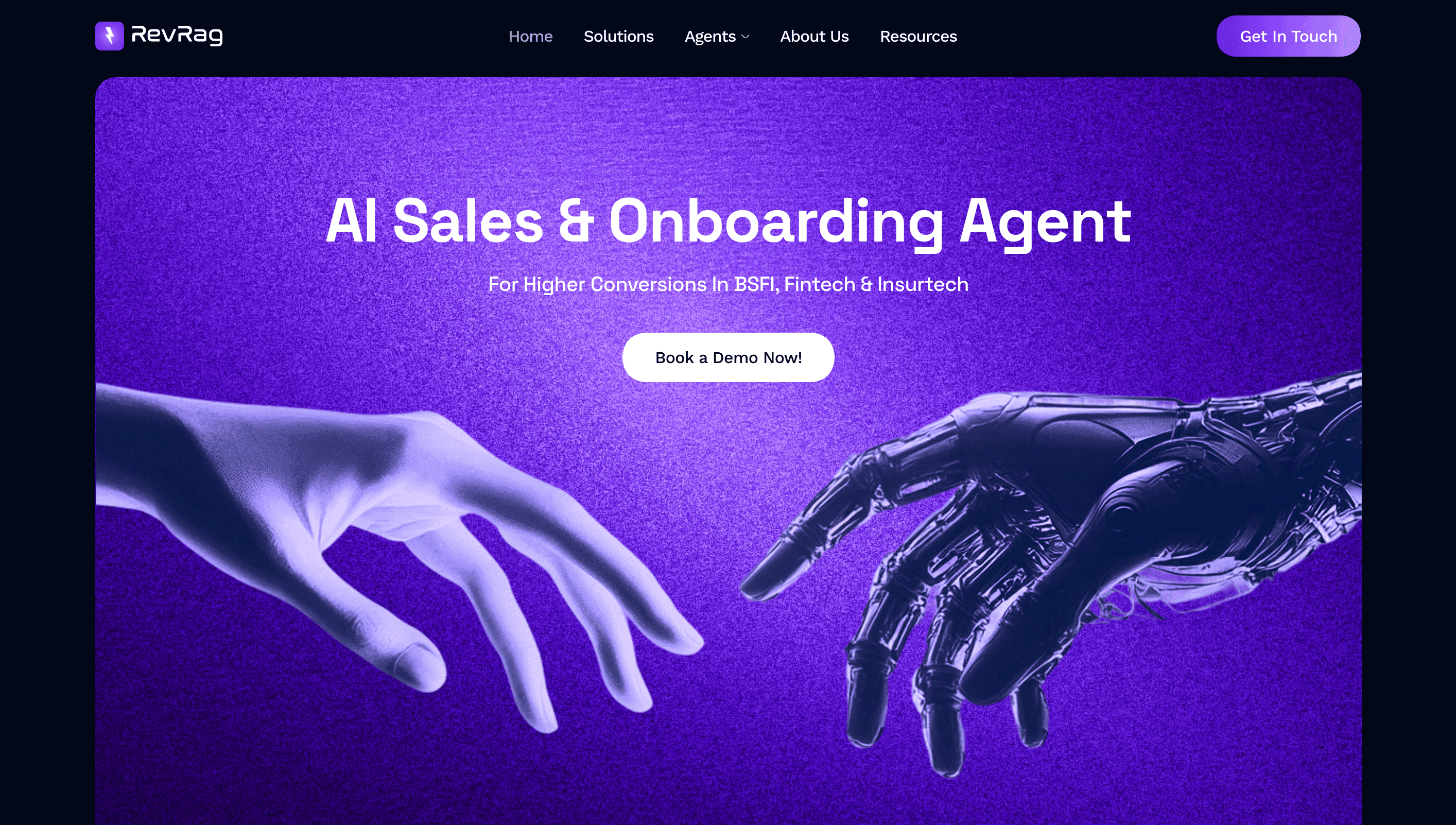RevRag AI Sales Agents (formerly Emma) product preview