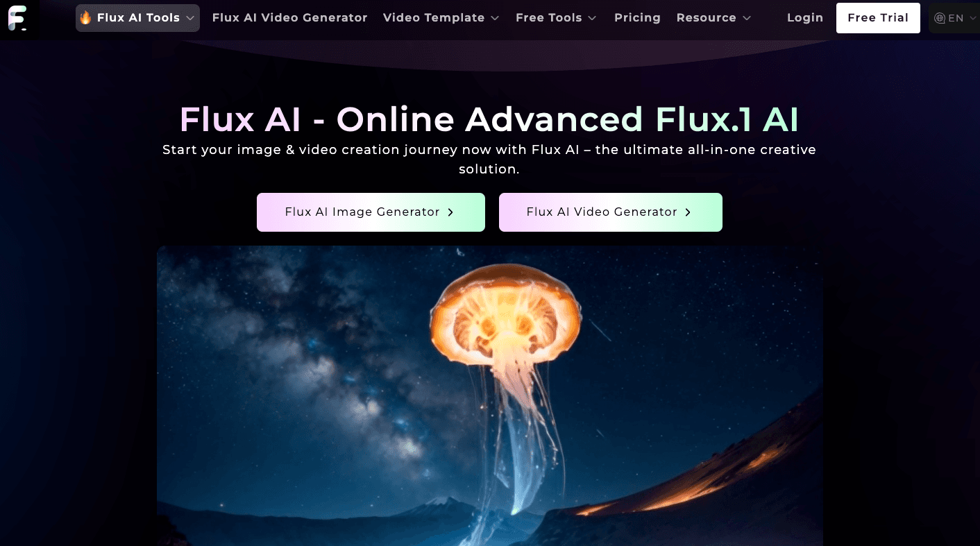 Flux product preview