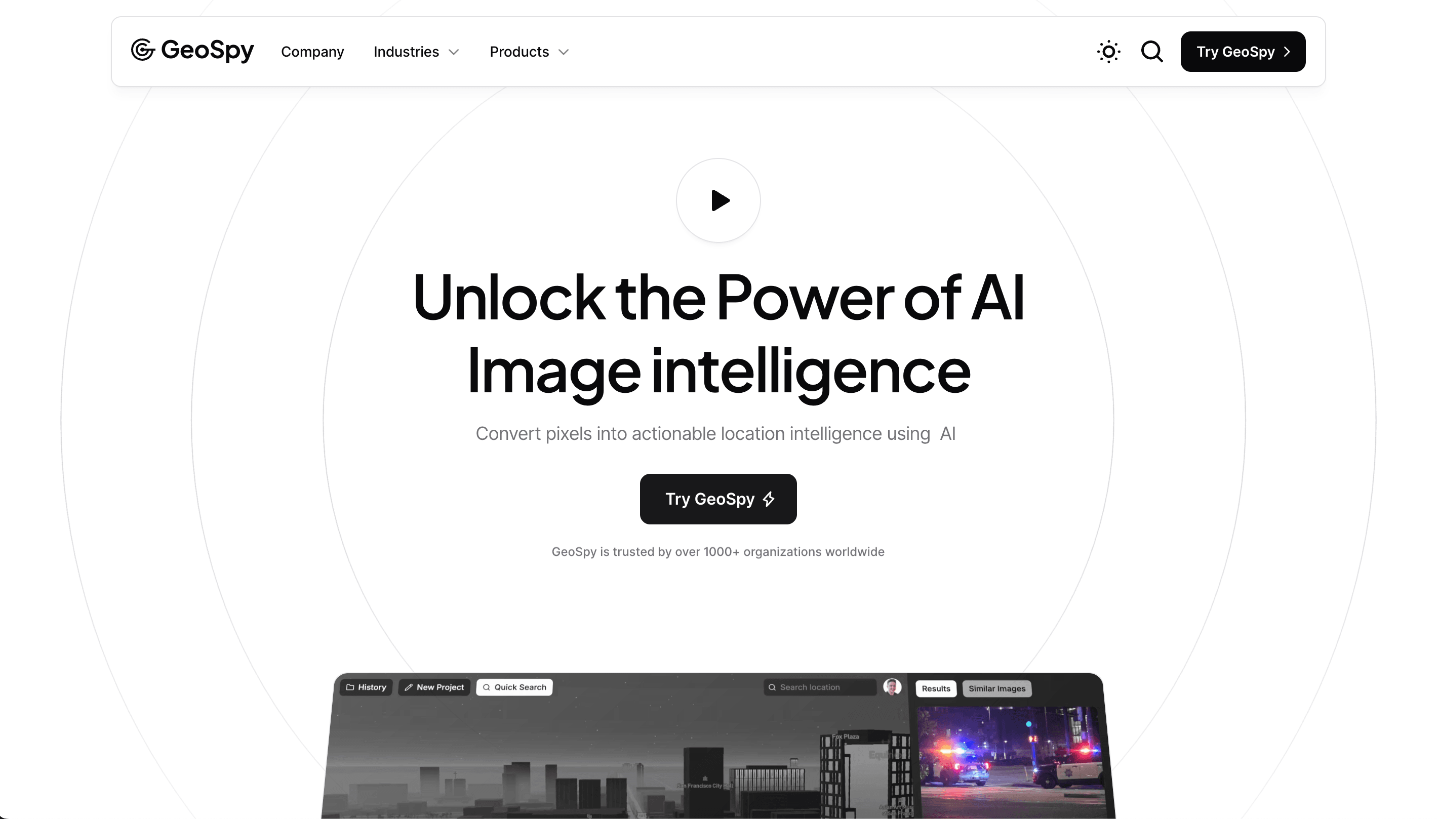 GeoSpy AI product preview
