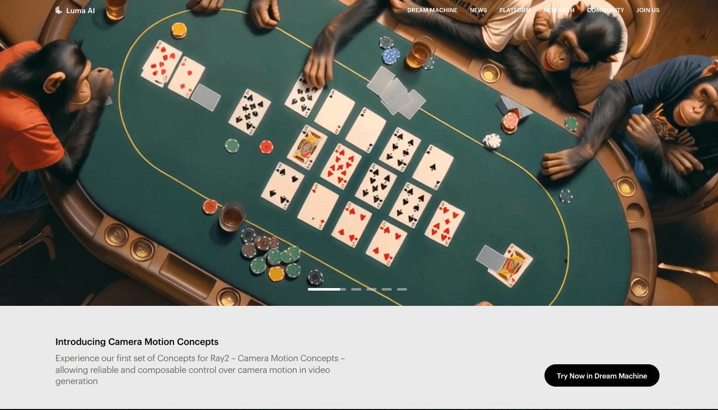 Luma Labs product preview