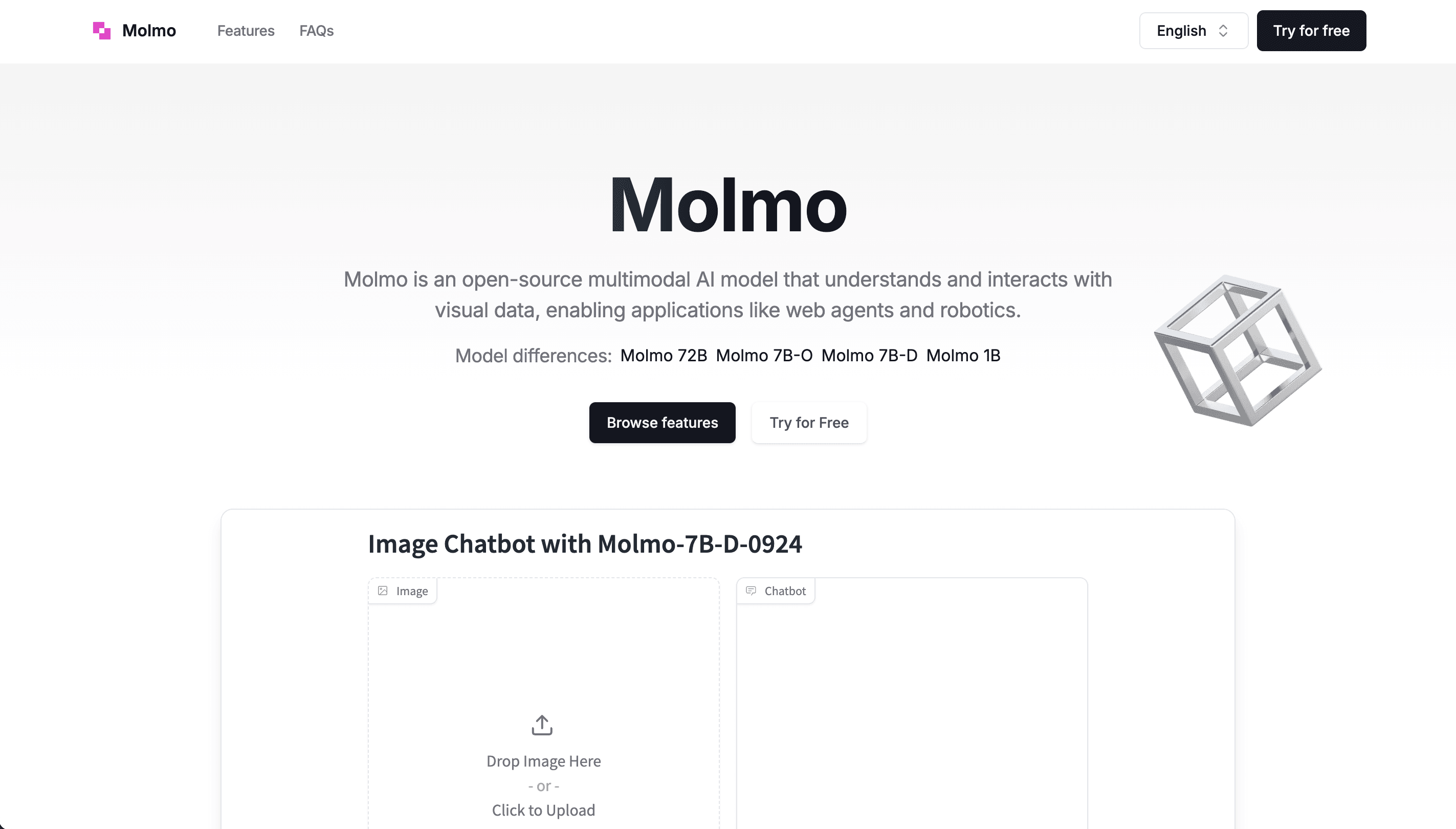 Molmo by Ai2 product preview