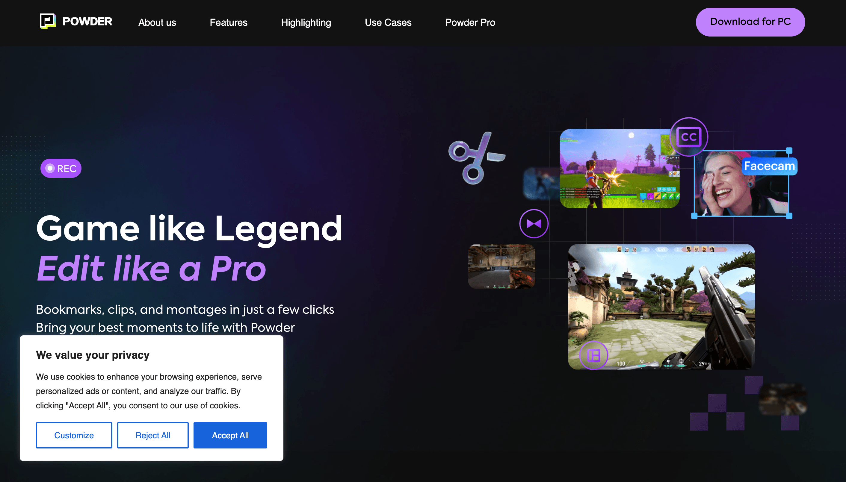 Powder.gg product preview