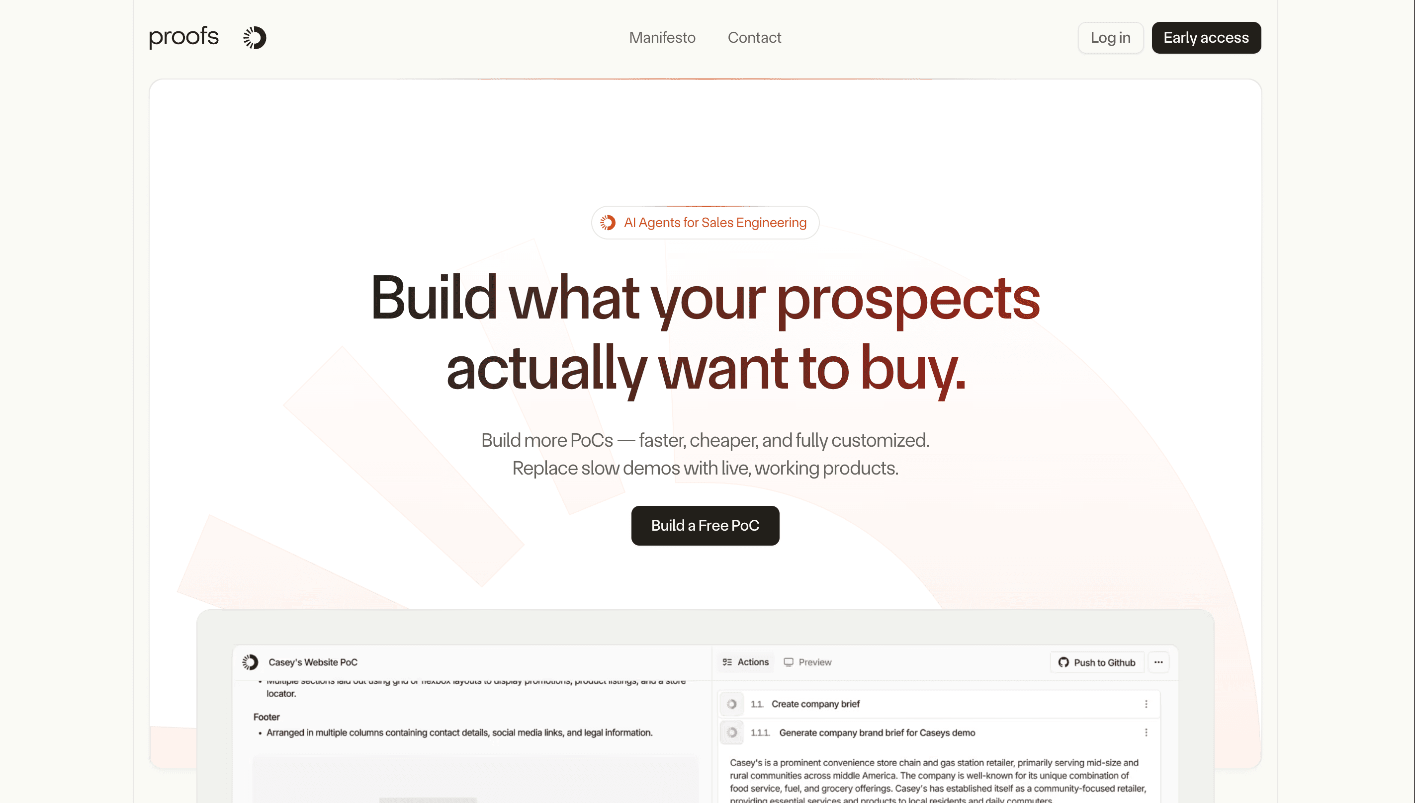 Proofs product preview